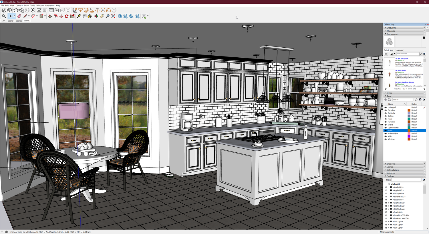 learn sketchup for home remodeling, renovation