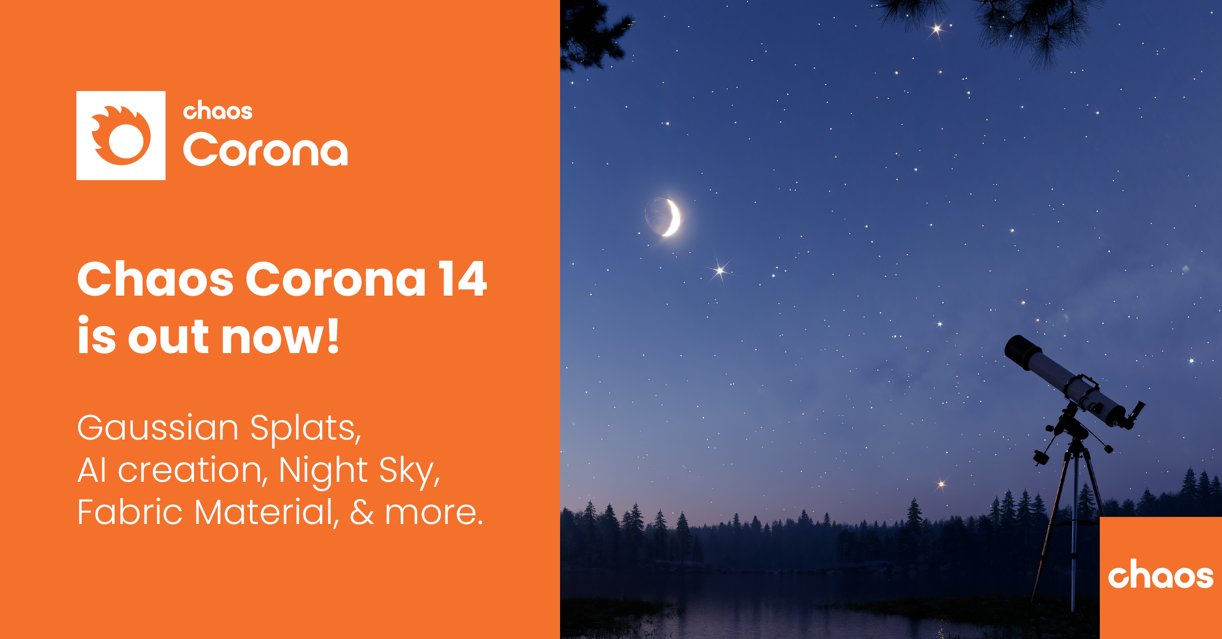 Introducing Chaos Corona 14: Faster Rendering, Smarter Tools, and More Creative Control