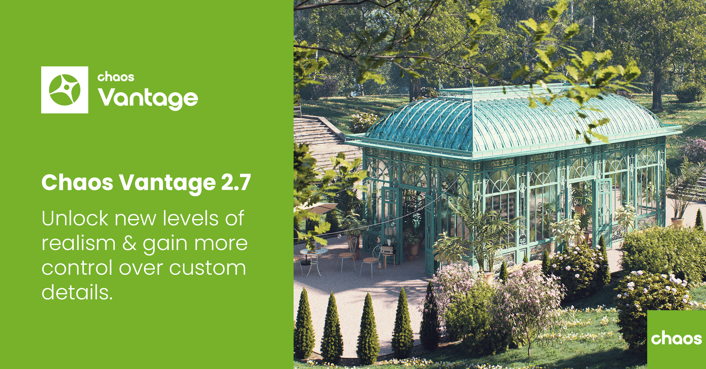 Chaos Vantage 2.7: Real-Time Ray Tracing with Ultimate Efficiency