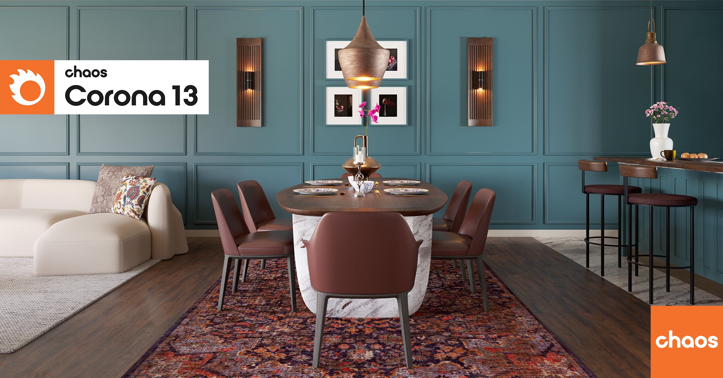 Chaos Corona 13 Is Here: Smarter Rendering, Stylized Looks, and Real-Time Speed