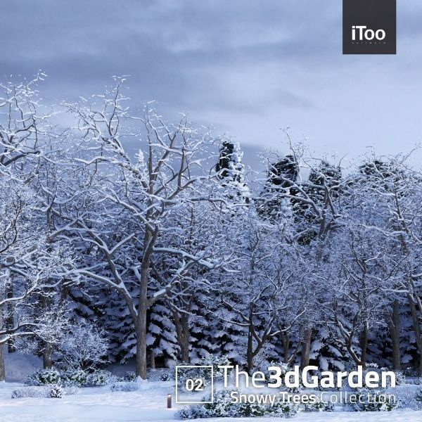 Winter R3d The 3DGarden - Winter Collection Vol. 1 | Vray.us