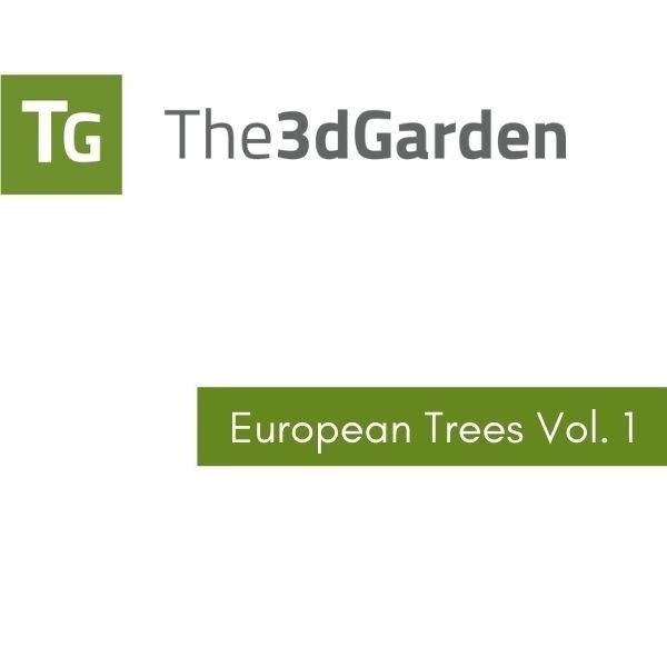 The 3DGarden - European Common Trees Collection Vol. 1